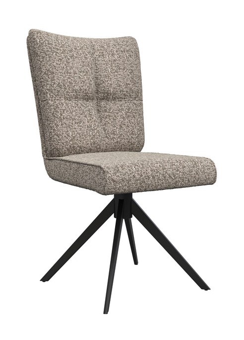 Limini Oatmeal Swivel Armless Dining chair Limini Oatmeal Swivel Armless Dining chair