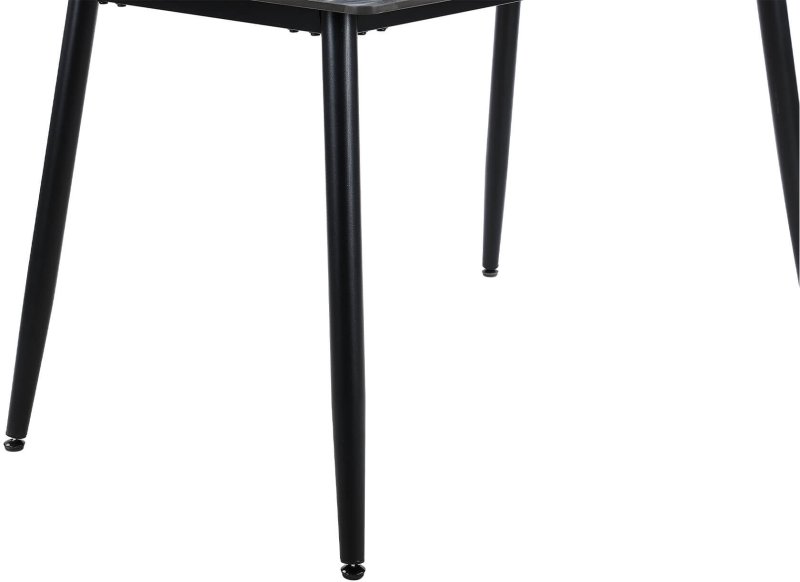 Carson Dining Table Rectangle 1600 - Black Carson Dining Table Rectangle 1600 - Black