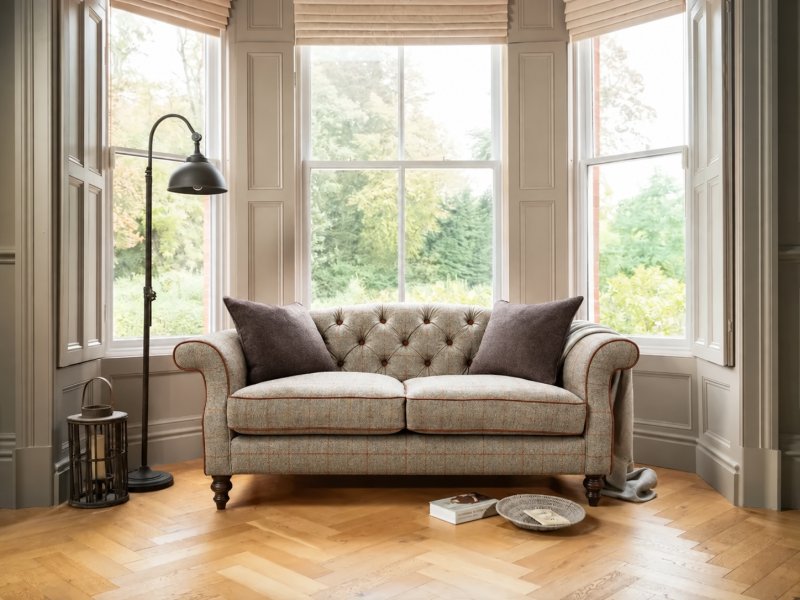 Argyll Petit Sofa by Tetrad Harris Tweed Argyll Petit Sofa by Tetrad Harris Tweed