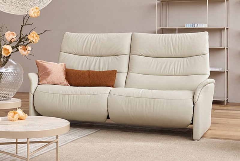 Azure 2 Seater Sofa (4690-10N) by Himolla Azure 2 Seater Sofa (4690-10N) by Himolla