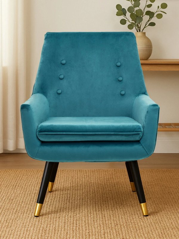 Sara Green Velvet Armchair Sara Green Velvet Armchair