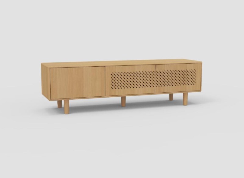 Sento 178cm TV Unit with Grid Doors by MTE Theuns Sento 178cm TV Unit with Grid Doors by MTE Theuns