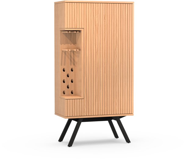 Napoli 2 Door Bar Cabinet with Metal Base by MTE Theuns Napoli 2 Door Bar Cabinet with Metal Base by MTE Theuns