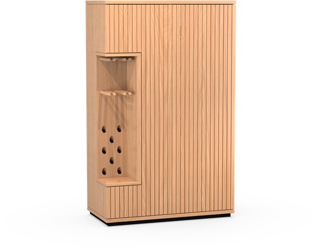 Napoli 2 Door Bar Cabinet with Plinth by MTE Theuns Napoli 2 Door Bar Cabinet with Plinth by MTE Theuns