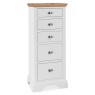 Hampstead Two Tone 5 Drawer Tall Chest by Bentley Designs