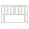 Hampstead White Slatted Headboard