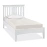 Hampstead White Slatted Bedstead