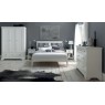 Hampstead White Slatted Bedstead (3 Sizes Available) by Bentley Designs