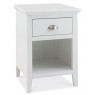 Hampstead White 1 Drawer Nightstand by Bentley Designs