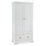 Hampstead White Double Wardrobe by Bentley Designs
