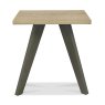 Cadell Aged Oak Lamp Table