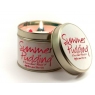 Summer Pudding Scented Candle Tin