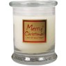 Merry Christmas Candle Jar