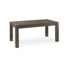 Turin Dark Oak Medium End Extension Table by Bentley Designs