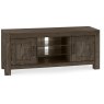 Turin Dark Oak Entertainment Unit by Bentley Designs
