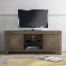 Turin Dark Oak Entertainment Unit