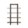 Turin Dark Oak Open Shelf Unit