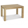 Turin Light Oak Small End Extension Table by Bentley Designs