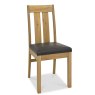 Turin Light Oak Slatted Chair