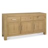 Turin Light Oak Wide Sideboard by Bentley Designs by Bentley Designs