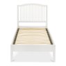 Ashby White Slatted Bedstead