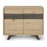 Cadell Aged Oak Narrow Sideboard