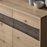 Cadell Aged Oak Narrow Sideboard