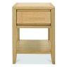 Bergen Oak Lamp Table with Drawer