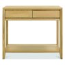 Bergen Oak Console Table with Drawer