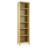 Bergen Oak Narrow Bookcase by Bentley Designs