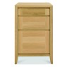 Bergen Oak Filing Cabinet