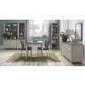 Bergen Grey Washed Oak & Soft Grey 2-4 Seater Extension Dining Table