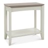 Bergen Grey Washed Oak & Soft Grey Side Table by Bentley Designs