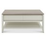 Bergen Grey Washed Oak & Soft Grey Coffee Table with Drawer
