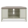 Bergen Grey Washed Oak & Soft Grey Corner Entertainment Unit