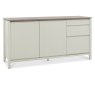Bergen Grey Washed Oak & Soft Grey Wide Sideboard