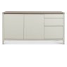 Bergen Grey Washed Oak & Soft Grey Wide Sideboard