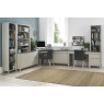 Bergen Grey Washed Oak & Soft Grey Narrow Bookcase