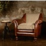 Dalmore Accent Chair (Tweed & Hide) by Tetrad Harris Tweed