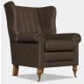 Dunmore Chair (Hide) by Tetrad Harris Tweed