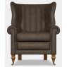 Dunmore Chair (Hide) by Tetrad Harris Tweed