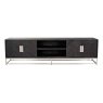 Blackbone 220cm TV Sideboard (Silver Collection) by Richmond Interiors