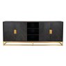 Blackbone 225cm Sideboard (Gold Collection) by Richmond Interiors
