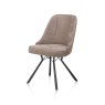 Eefje Dining Chair (Taupe) by Habufa