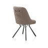 Eefje Dining Chair (Taupe) by Habufa