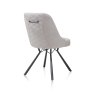 Eefje Dining Chair (Light Grey) by Habufa