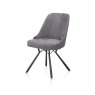 Eefje Dining Chair (Light Grey) by Habufa