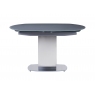 Oliver Swivel Extending Dining Table (Grey)