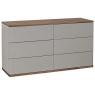 Panache 6 Drawer Wide Chest by Baker