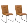 Pair of Cooper Dining Chairs (Tan) by Baker